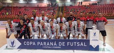 Em noite apagada, Operário Laranjeiras foi goleado por Campo Mourão e fica de fora da final da Copa Paraná de Futsal